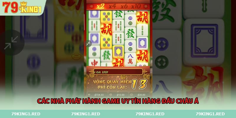 Các nhà phát hành game uy tín hàng đầu châu Á